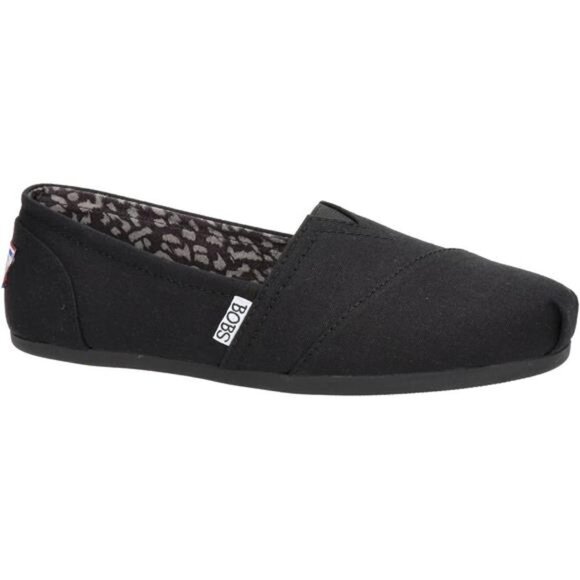 Black Ballet Flats | Memory Foam Footbed | Vegan & Charitable | Machine Washable - Picture 2 of 8